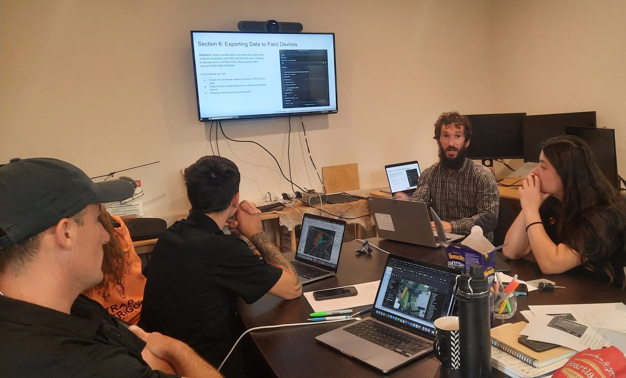 QGIS workshop with Trap and Trigger Ltd